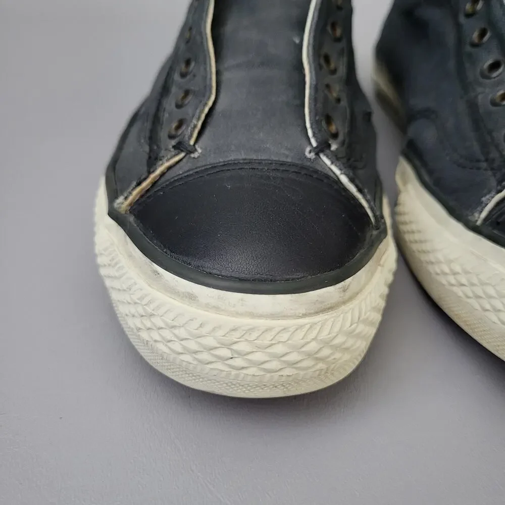 Converse x John Varvatos Chuck Taylor Laceless Slip-On Sneakers Men 9.5 Black - Picture 9 of 16